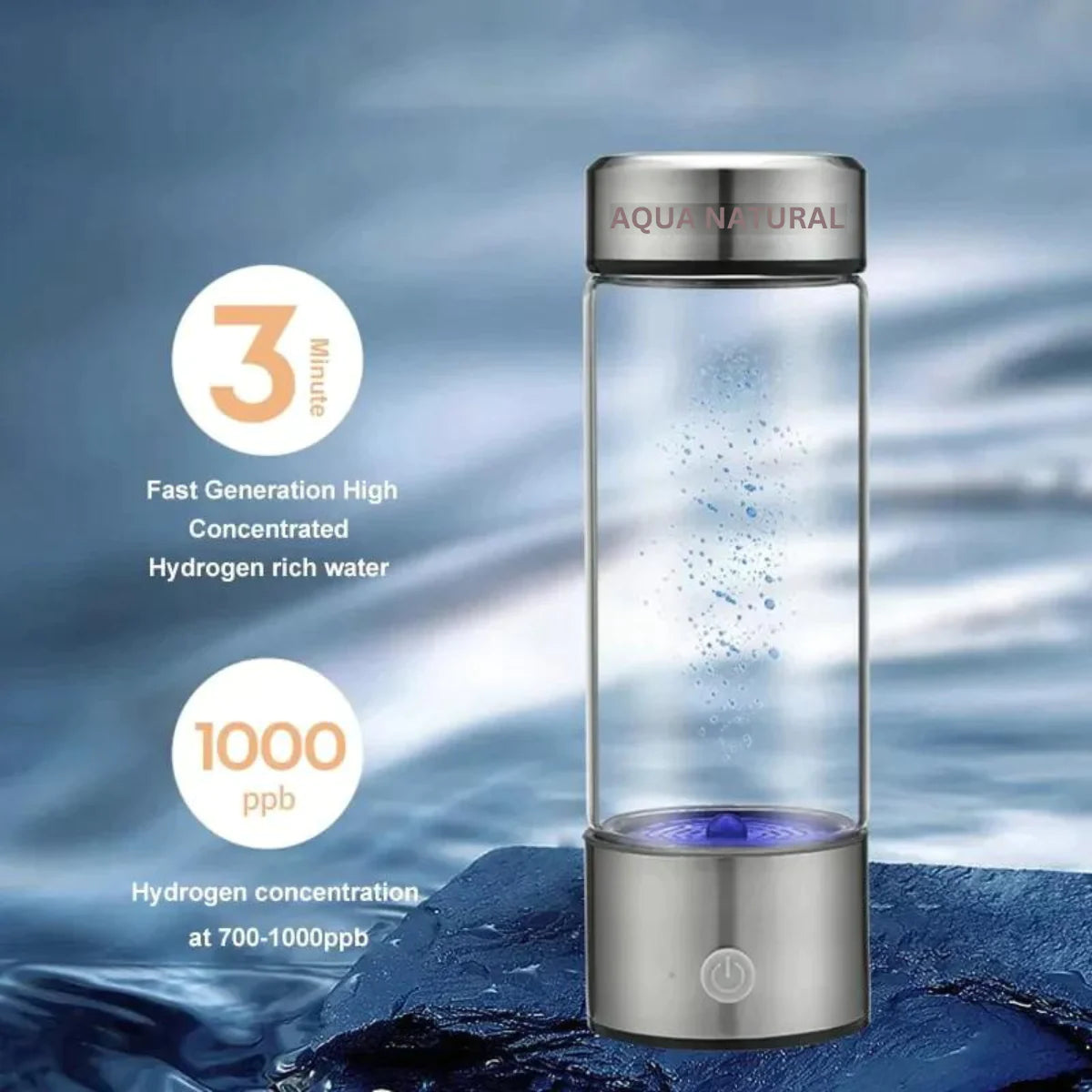 Hydrogen Water Bottle - Hydration at Its Best