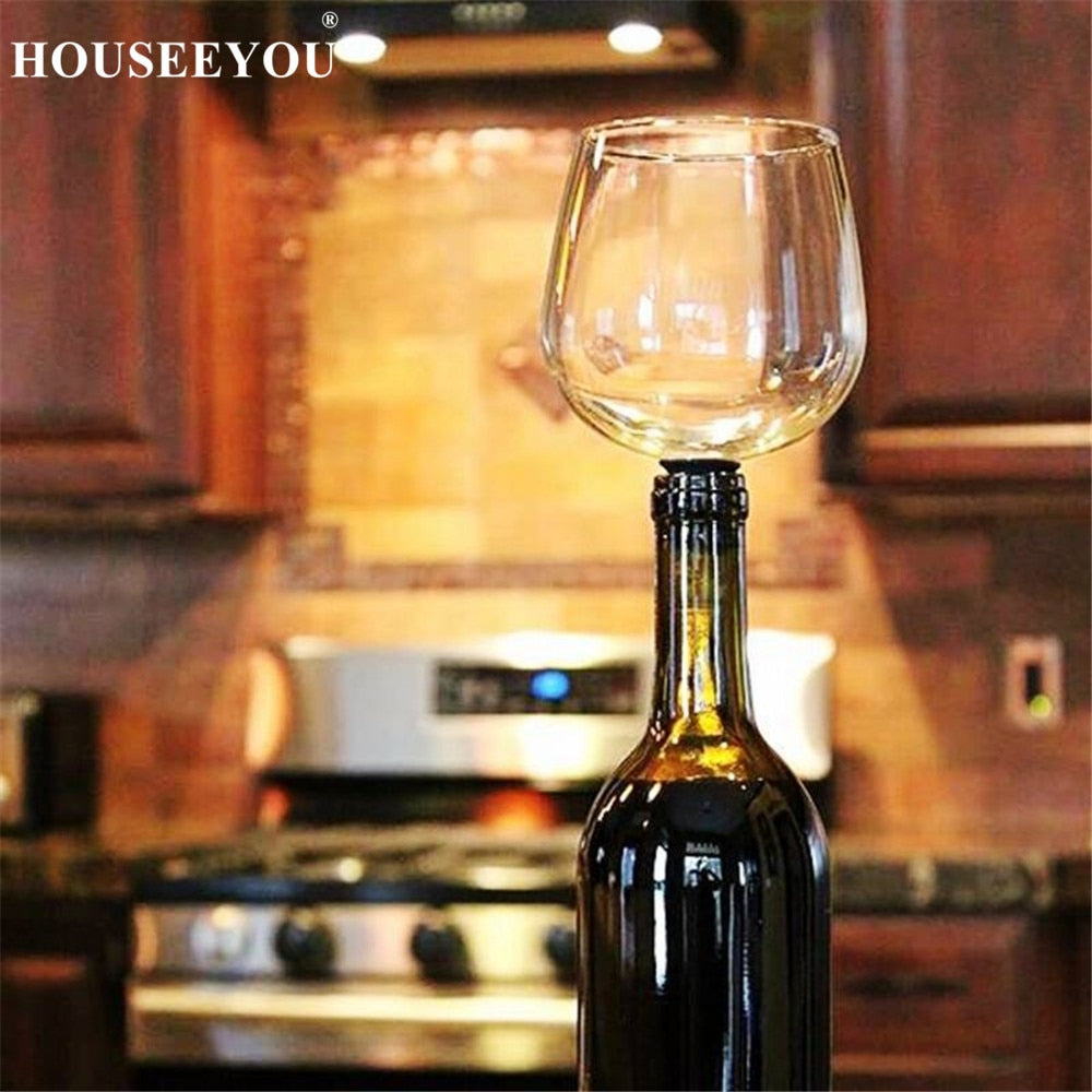 Creative Red Wine Glass - Drink Directly From Bottle To Glass