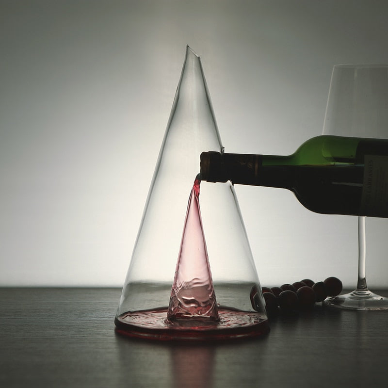 Elegant Glass Decanter - For Wine To Whiskey