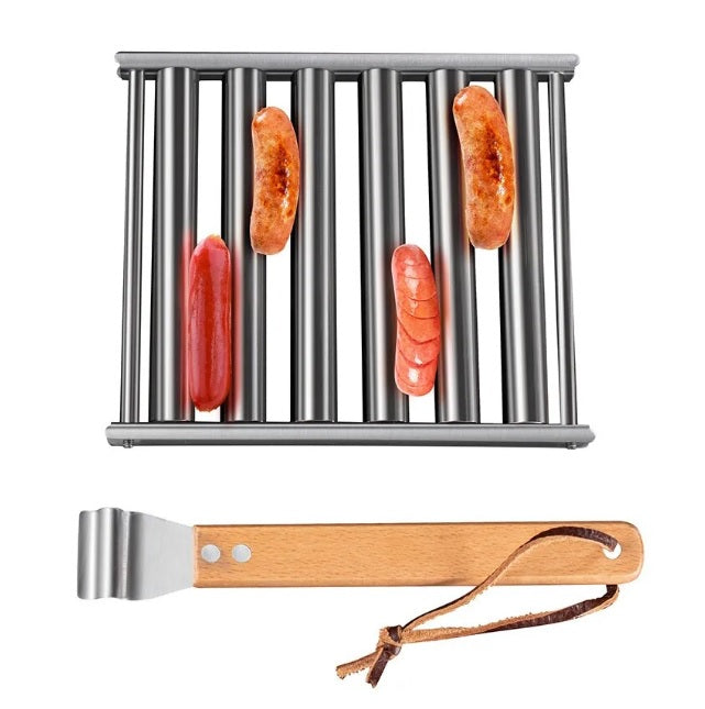 Stainless Steel Hot Dog Roller - For your Grill Master