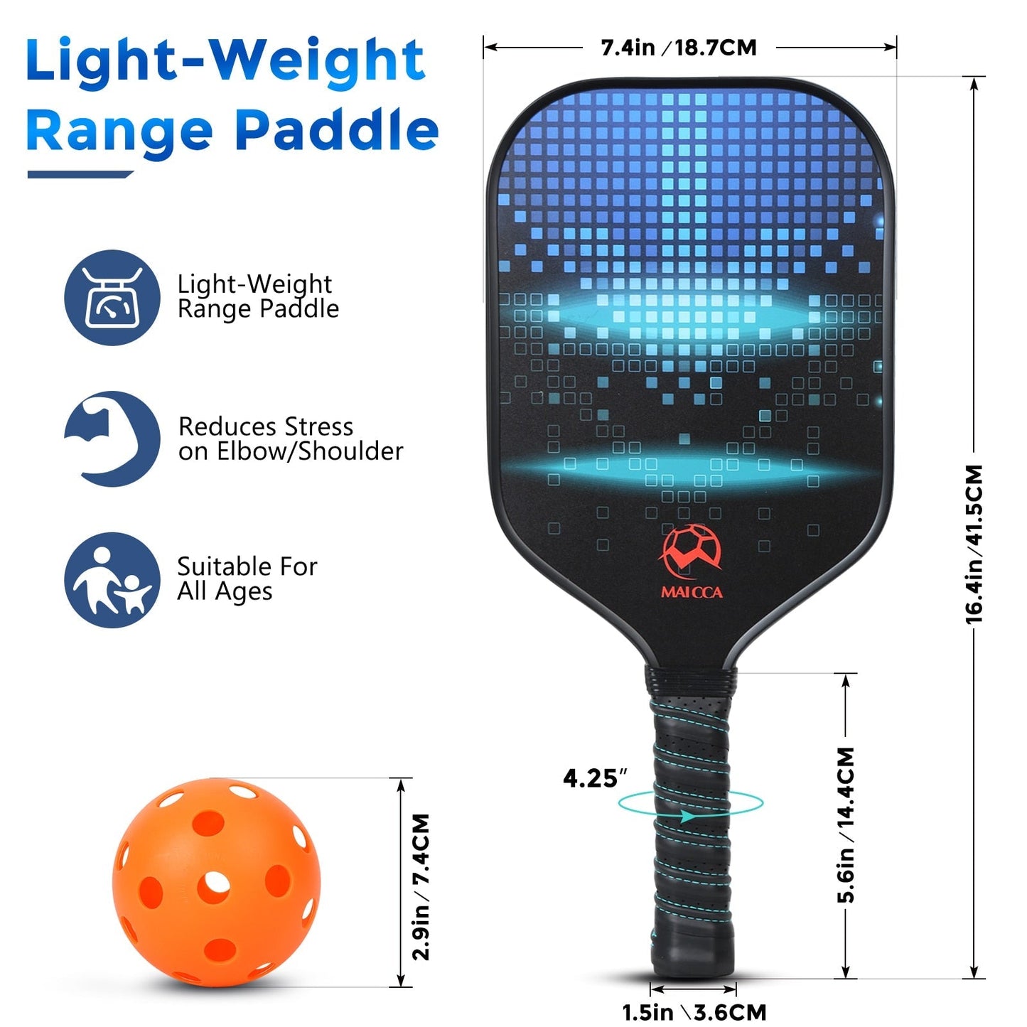 USAPA-Approved Pickleball Paddle Set