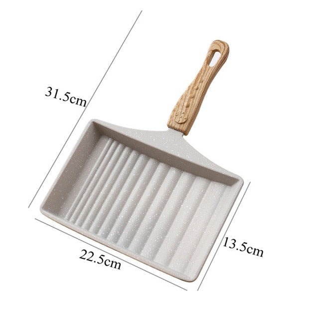 Non-Stick Wave Bottom Tamagoyaki Omelette Saucepan